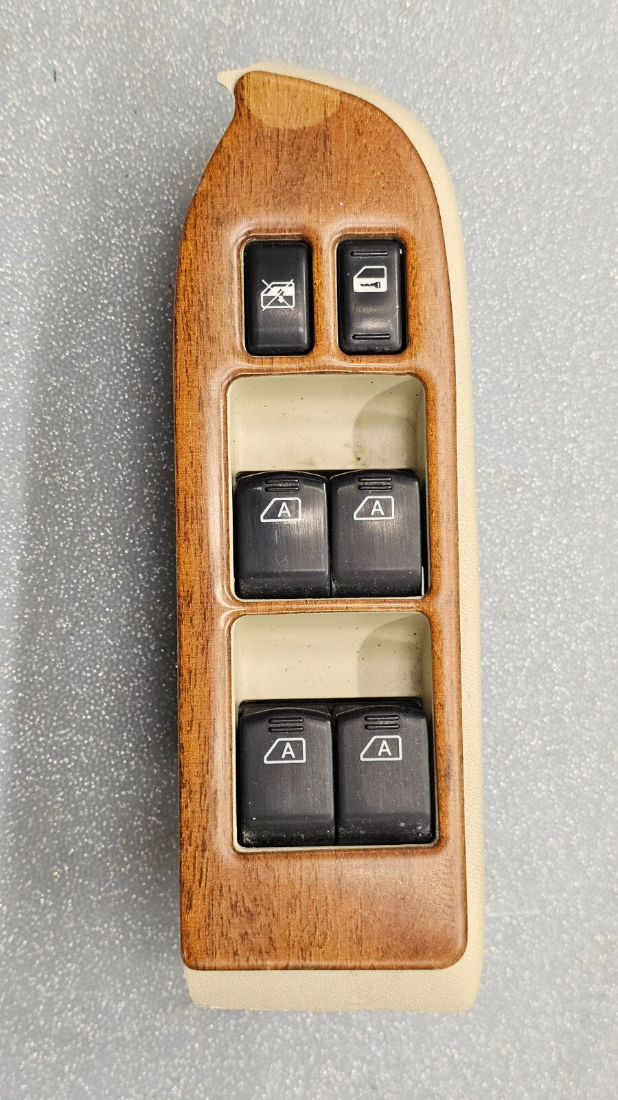 🔥05-07 Infiniti G35 Left Driver Master Door Power Window Switch Assembly Wood