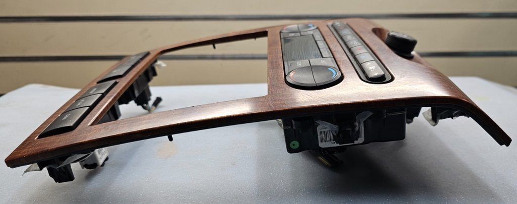 🔥2007-2014 Ford Expedition Radio Dash Bezel Trim Climate Control Woodgrain OEM