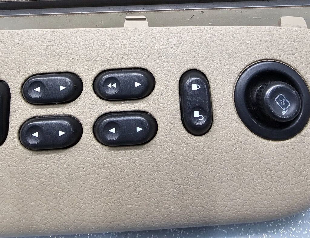 🔥04-08 Ford F150 Left Driver Master Power Window 2 Door Switch Control TAN WS24