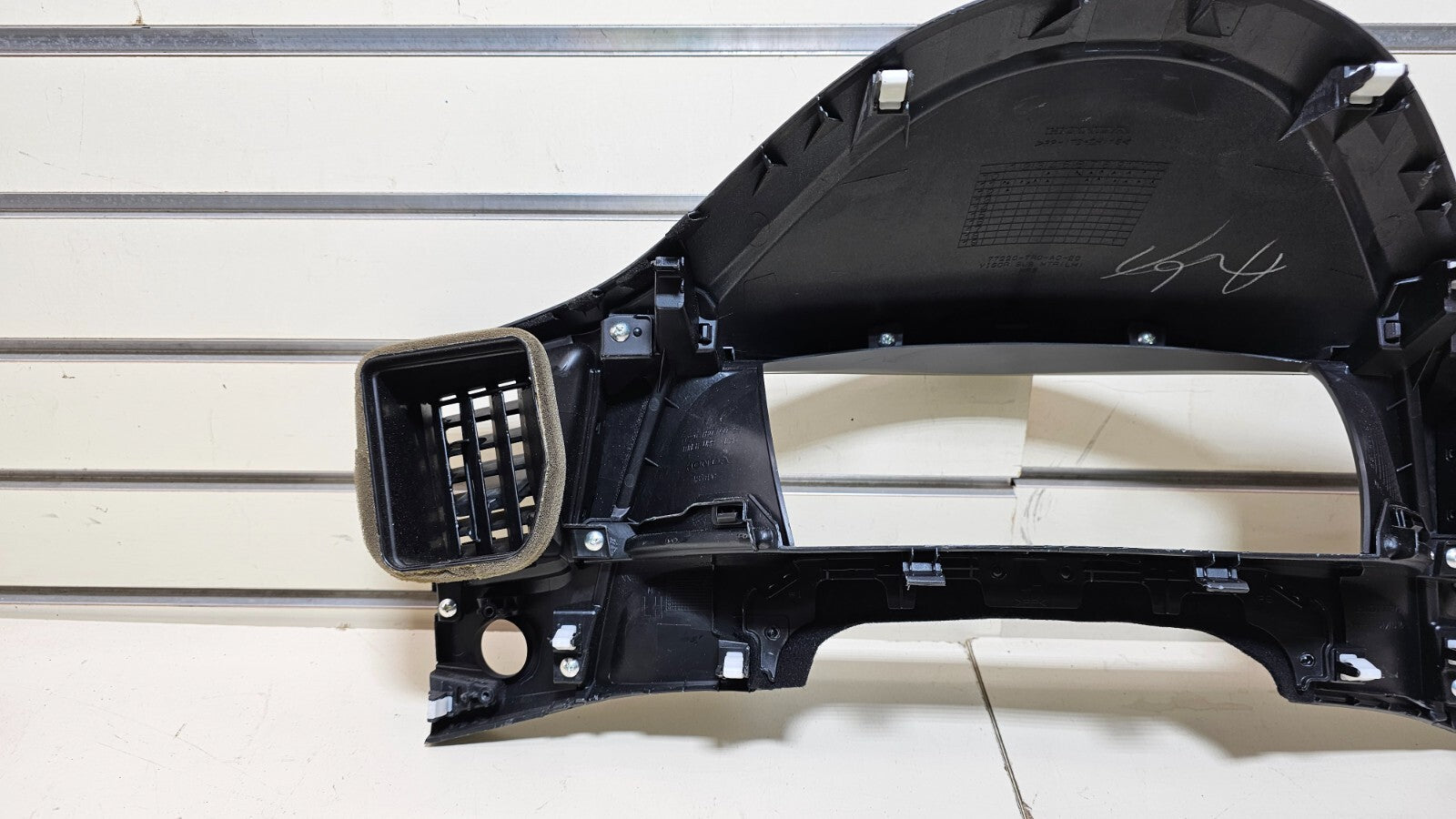 🔥12-13 CIVIC CENTER DASH INSTRUMENT CLUSTER BEZEL SPEEDOMETER TRIM PANEL BLACK