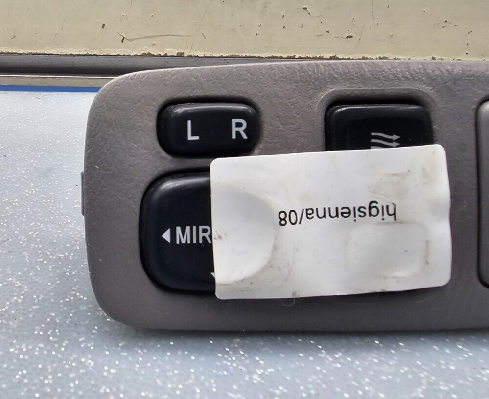 🔥02-06 CAMRY 04-11 Sienna 07-09 PRIUS DOOR MIRROR SWITCH POWER CONTROL GRAY OEM
