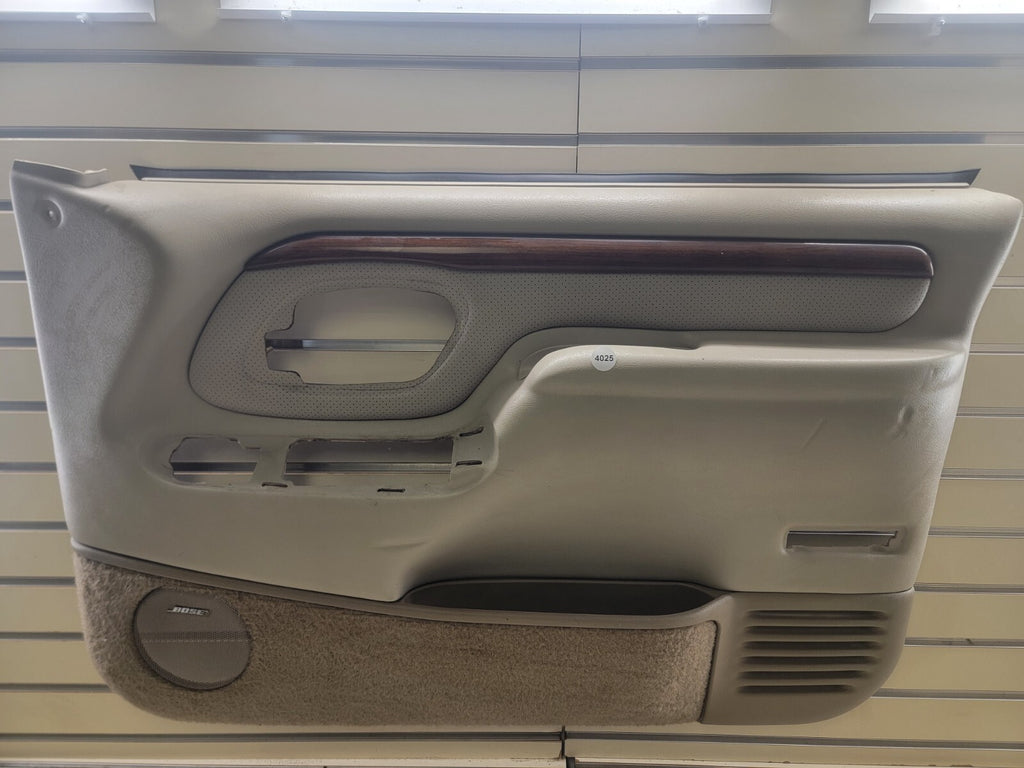 🔥1995-1999 Chevy GMC Silverado C/K Door Panel Front right passenger auto Tan D2