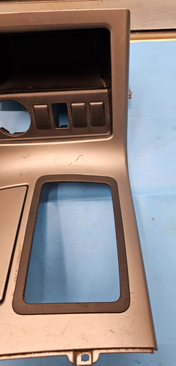 🔥05-12 NISSAN PATHFINDER CENTER CONSOLE SHIFTER SHIFT STORAGE BEZEL TRIM SILVER