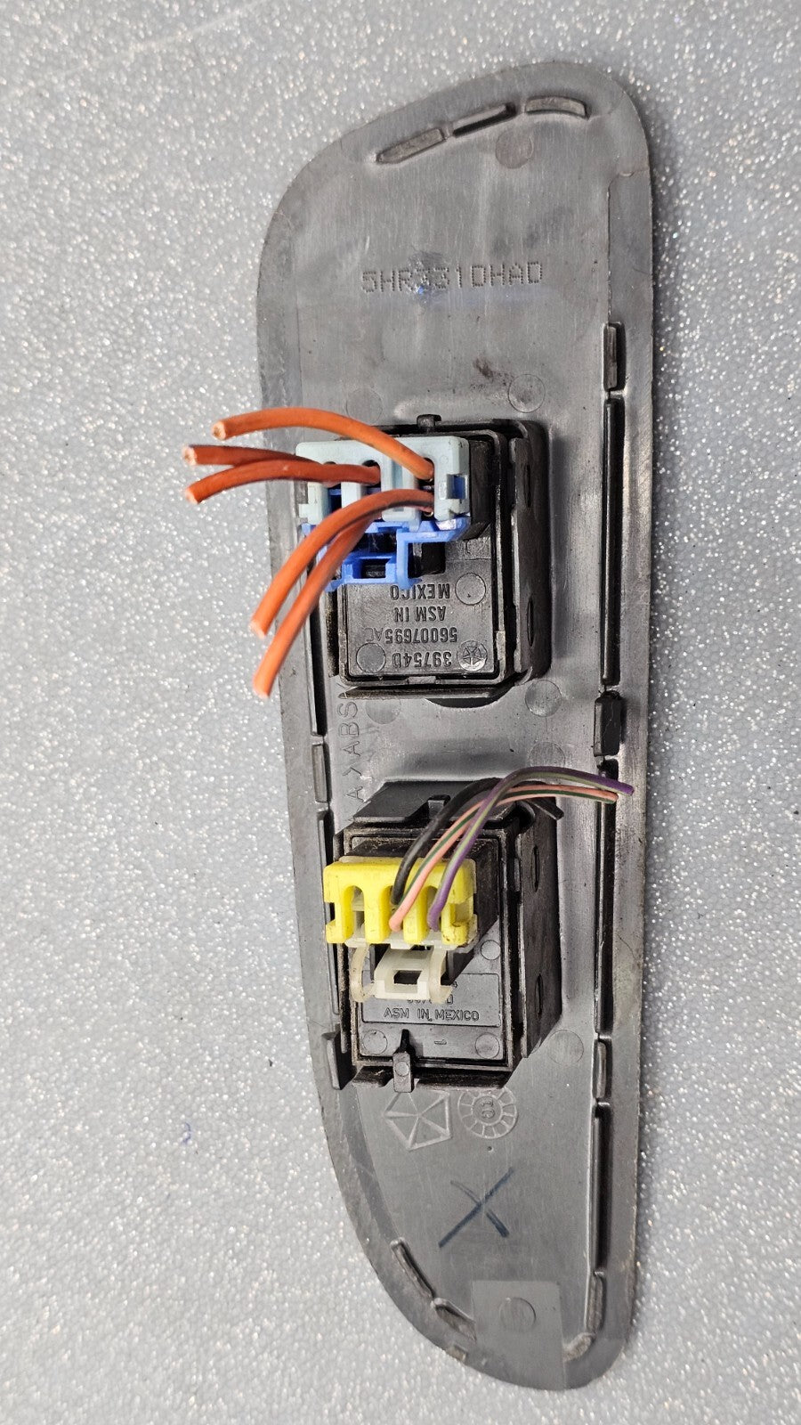 00-10 Dodge Ram Chrysler 300M Sebring RIGHT Passenger Front Window Switch Black