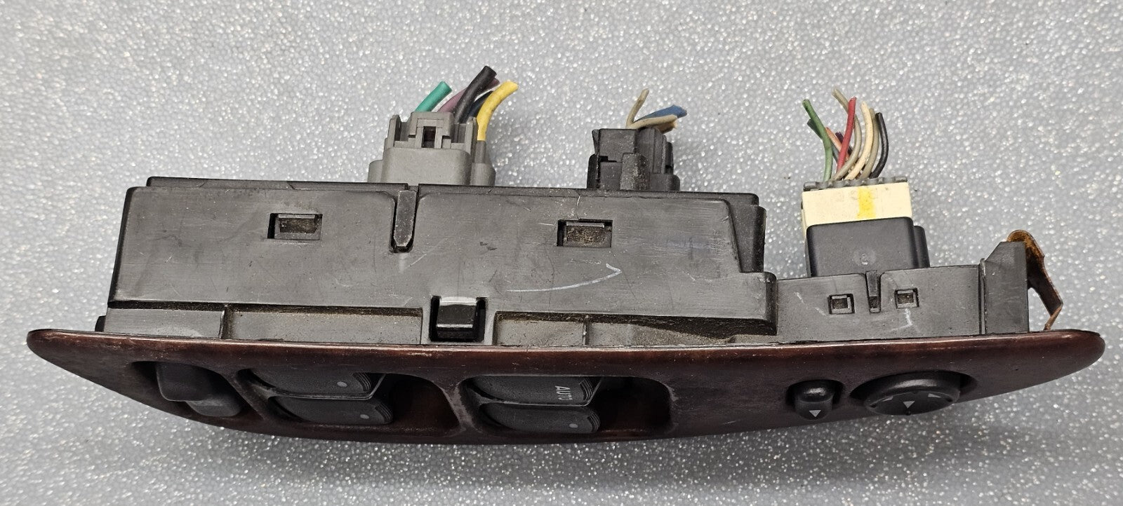 🔥04-07 MALIBU LEFT DRIVER MASTER POWER WINDOW DOOR CONTROL SWITCH ASSEMBLY WOOD