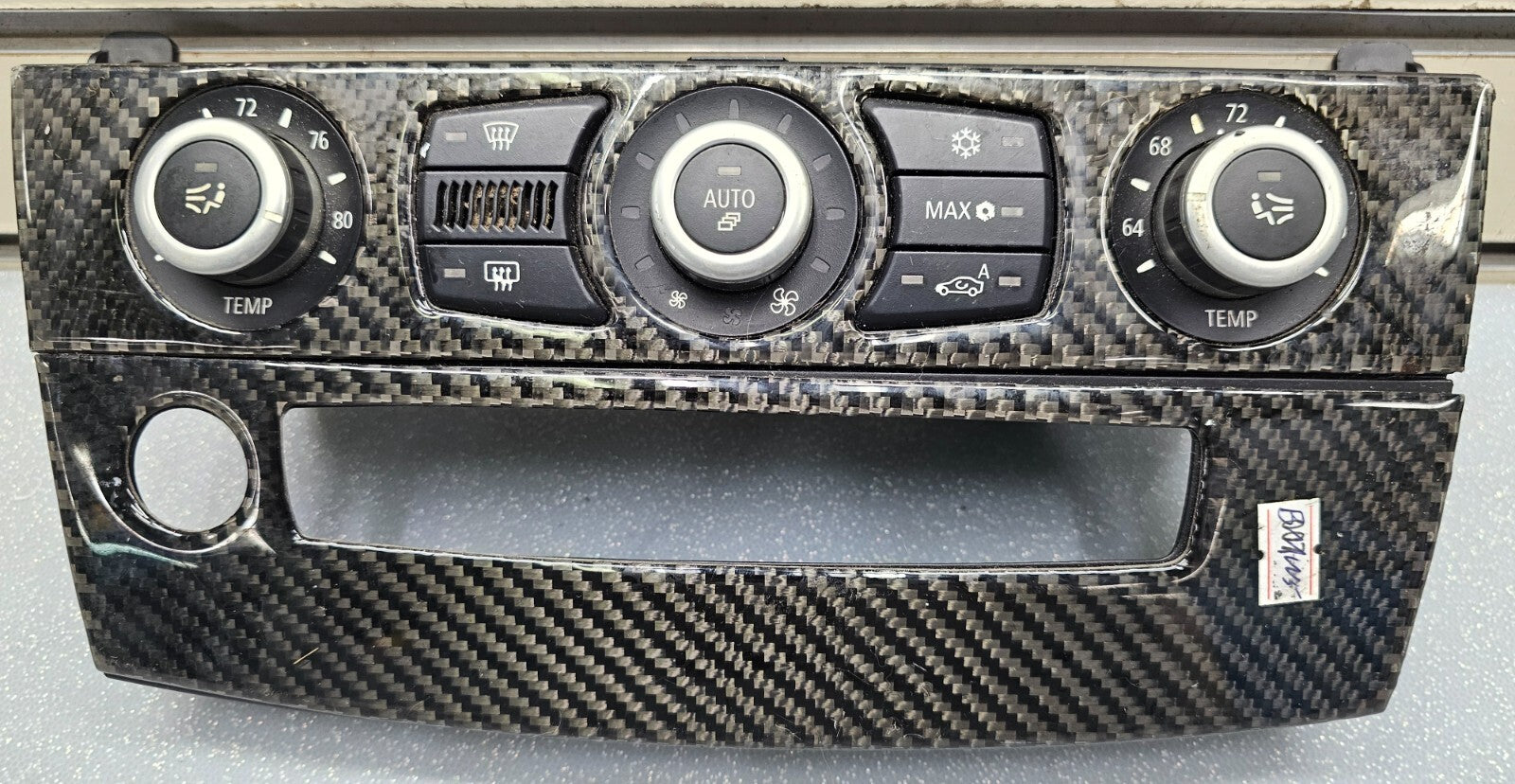 🔥08-10 BMW 5 SERIES AC HEATER TEMPERATURE CLIMATE CONTROL UNIT AIR CONDITIONER