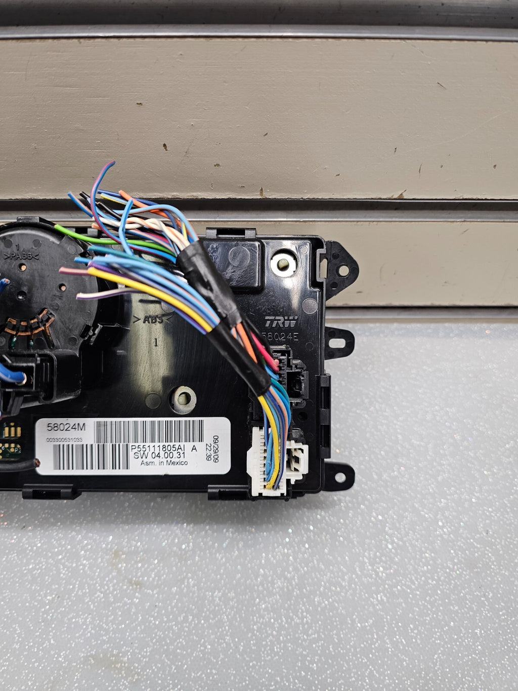 08-10 Grand Caravan Town Country Dash AC Heater Climate Temperature Control Unit