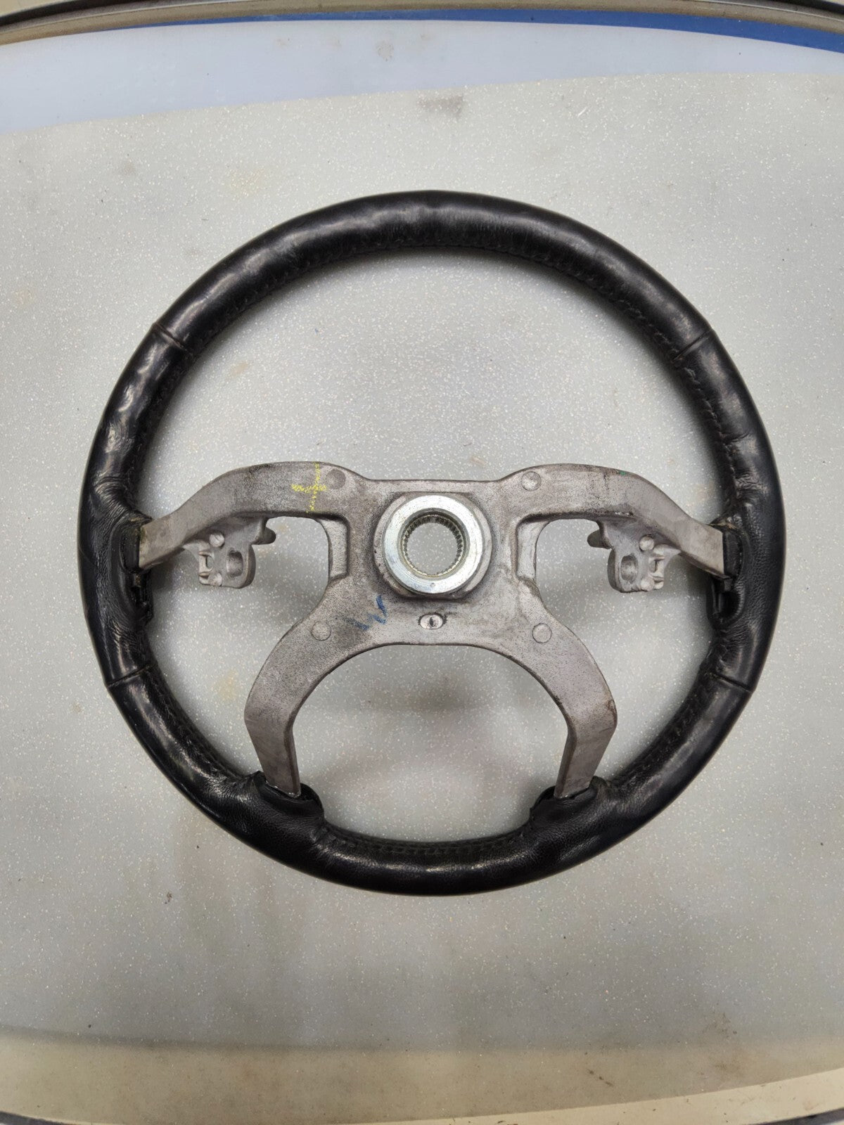 🔥2002-2007 Jeep Liberty Steering Wheel Leather Wrapped Factory Black