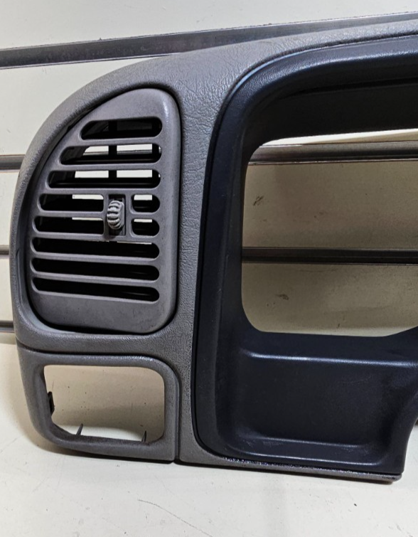 🔥95-99 GMC TRUCK CK Dash Instrument Cluster Speedometer Bezel Gray/Black C3