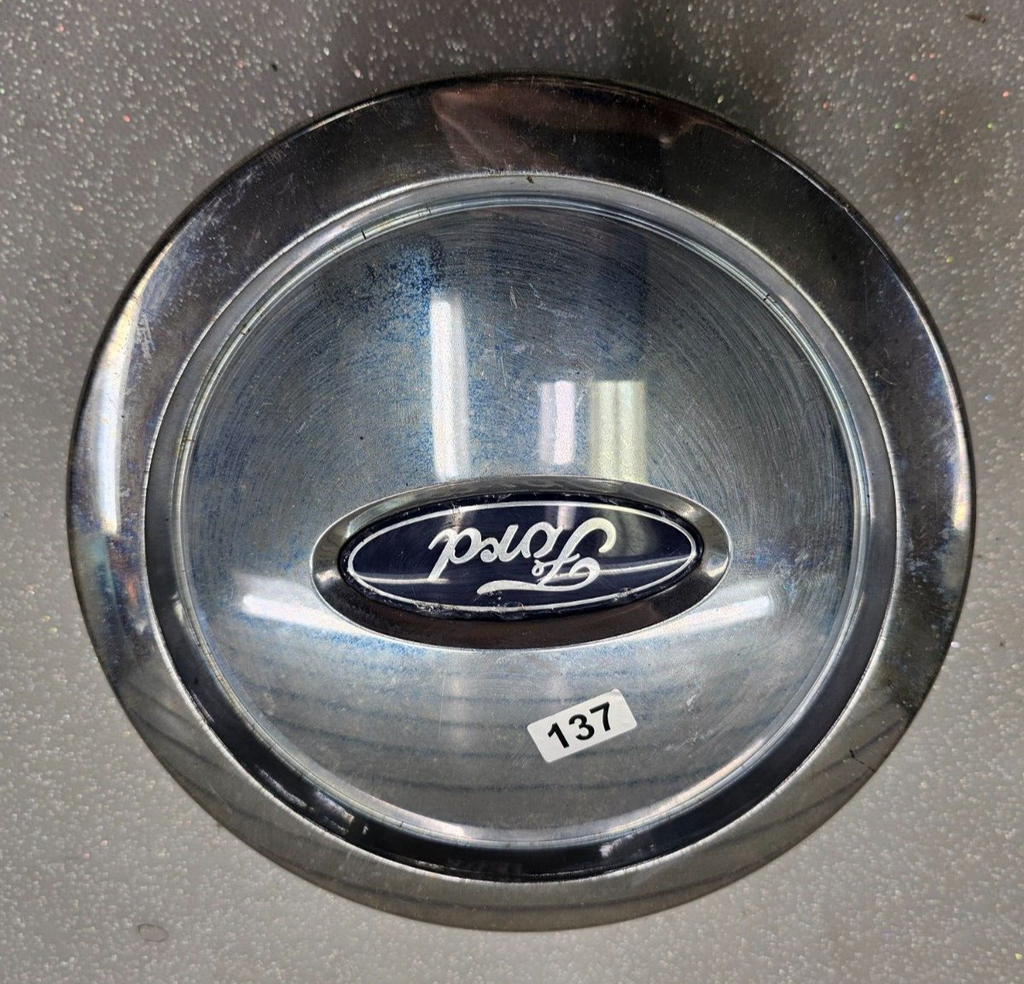 03-06 Ford Expedition Front Rear Wheel Center Cap Lip Hubcap Cover Silver Chrome