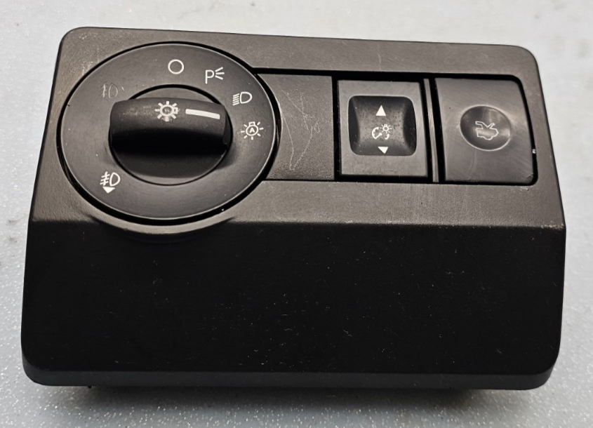 🔥10-12 FORD FUSION MILAN HEADLIGHT LAMP DIMMER CONTROL TOGGLE SWITCH ASSY BLACK