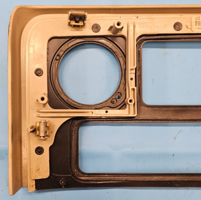 🔥03-06 Escalade Dash AM FM Radio Bezel Trim Instrument Panel Assembly woodgrain