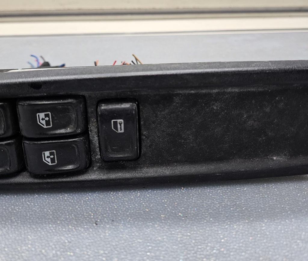 🔥02-05 GMC ENVOY Window Switch Front LEFT Master Driver Side BLACK WS22