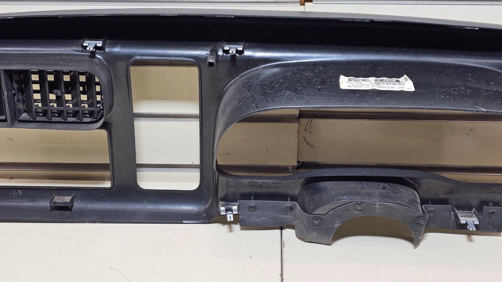 🔥97-00 Dodge Dakota Durango Dash Trim Gauge Instrument Cluster Bezel Black OEM
