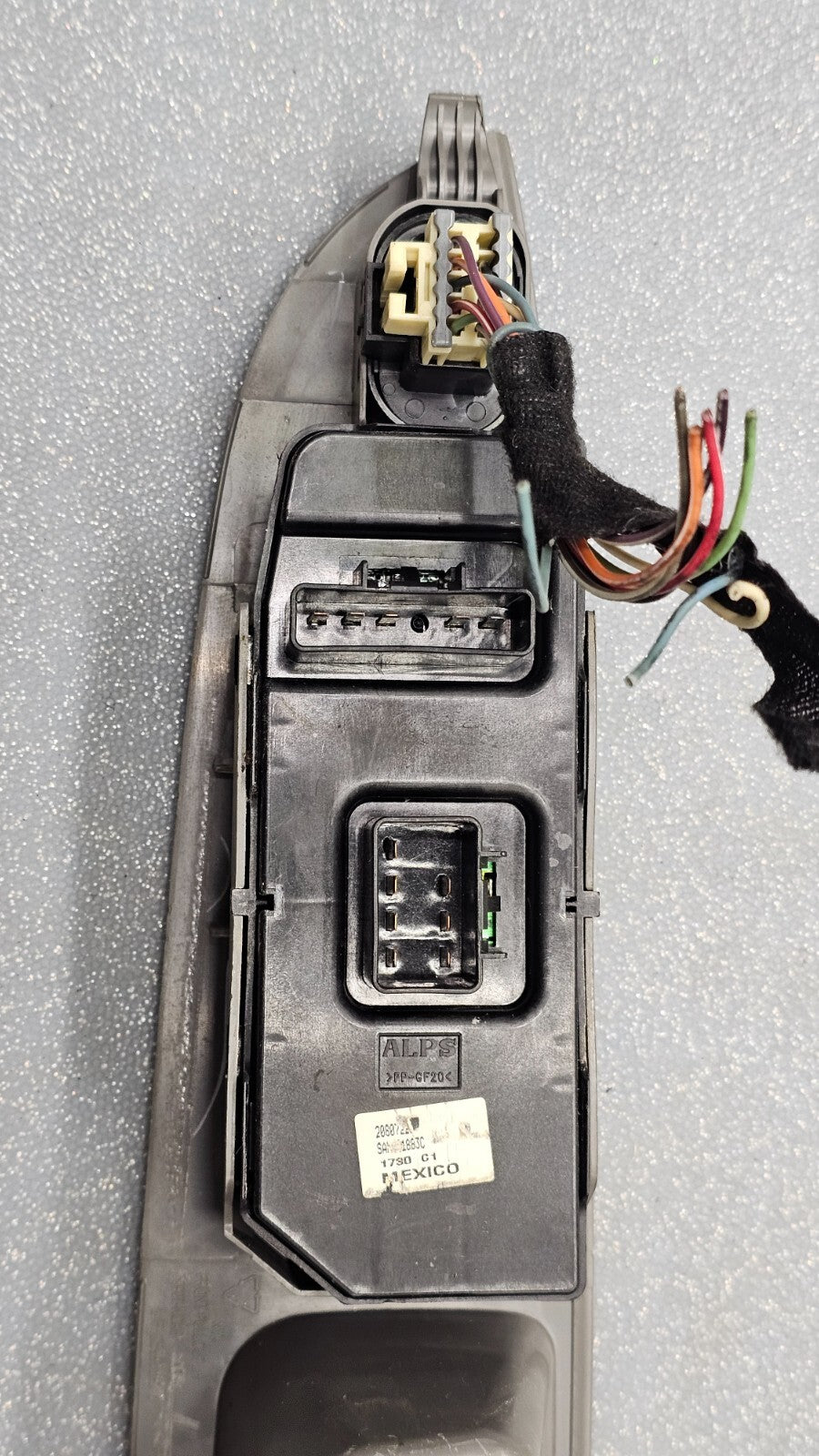 🔥10-12 Chevy Malibu Left Driver Master Power Window Mirror Switch Assembly Gray