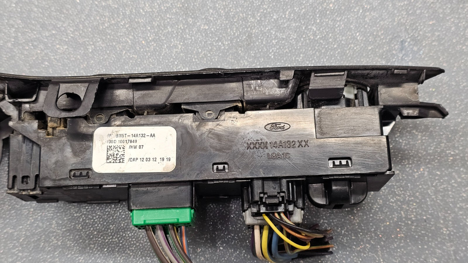 12-18 Ford Focus Escape Front Left Driver Master Power Window Door Switch Black