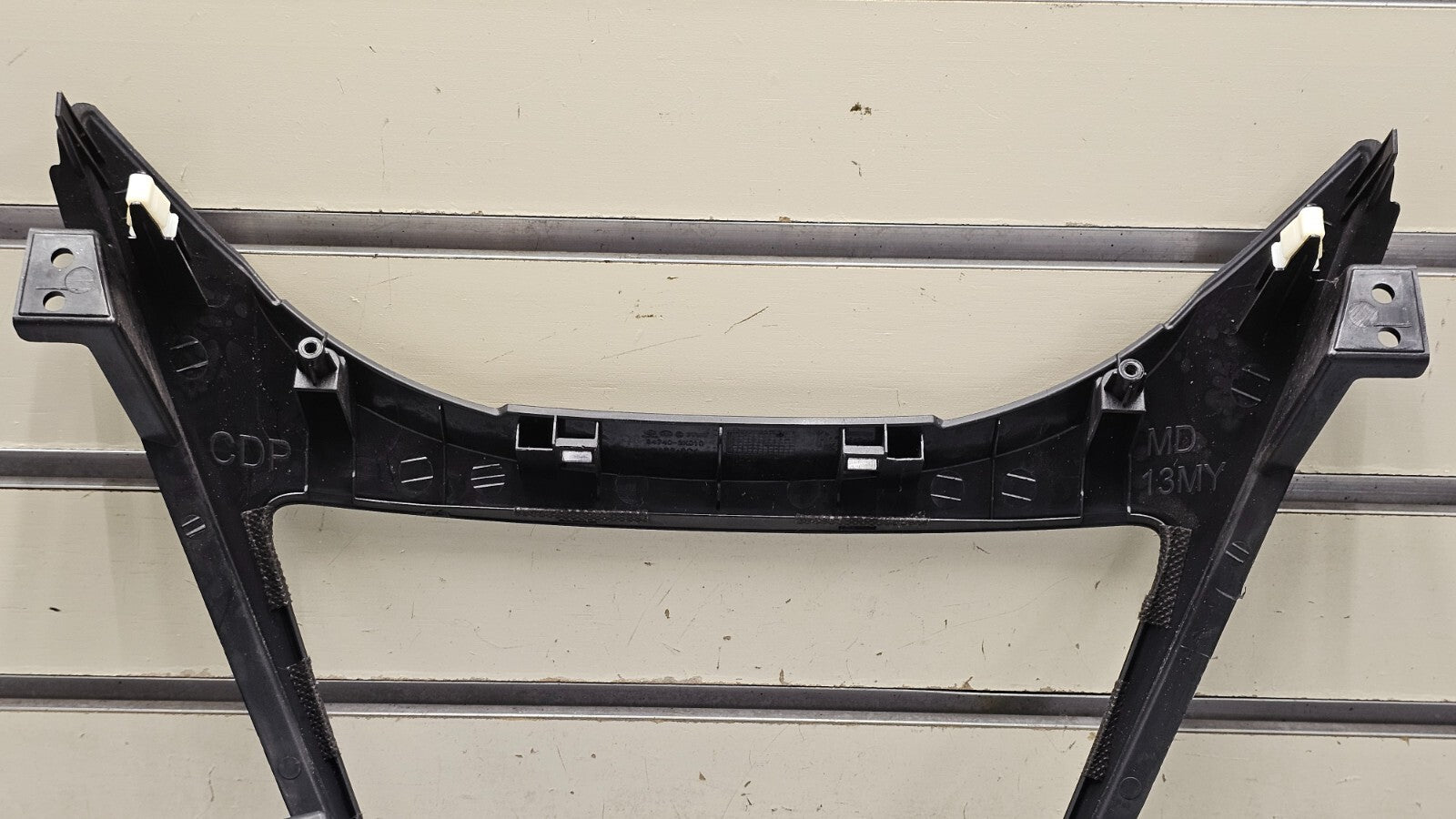 🔥11-13 Hyundai Elantra Dash AM FM Radio Stereo Display Clock Bezel Panel Black