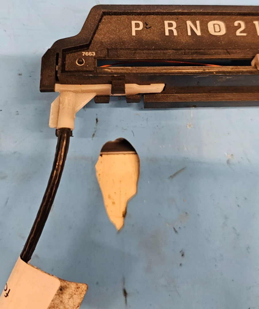 🔥05-08 FORD E150 E250 PRNDL GEAR SHIFT SHIFTER INDICATOR CABLE CLUSTER SELECTOR