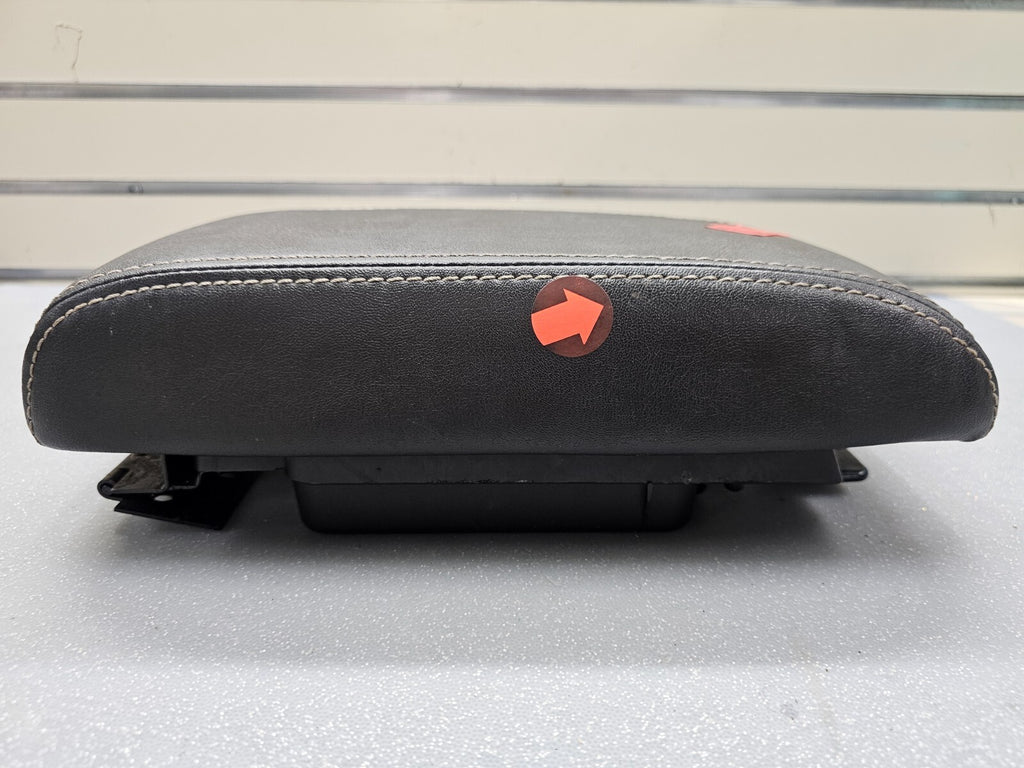 10-12 Fusion Milan Front Center Console Lid Armrest Cover Top Pad Assembly Black