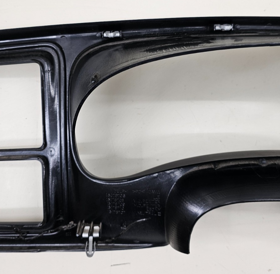 🔥03-06 CHEVY GMC Dash INSTRUMENT Cluster Speedometer Trim PANEL Bezel Black C5