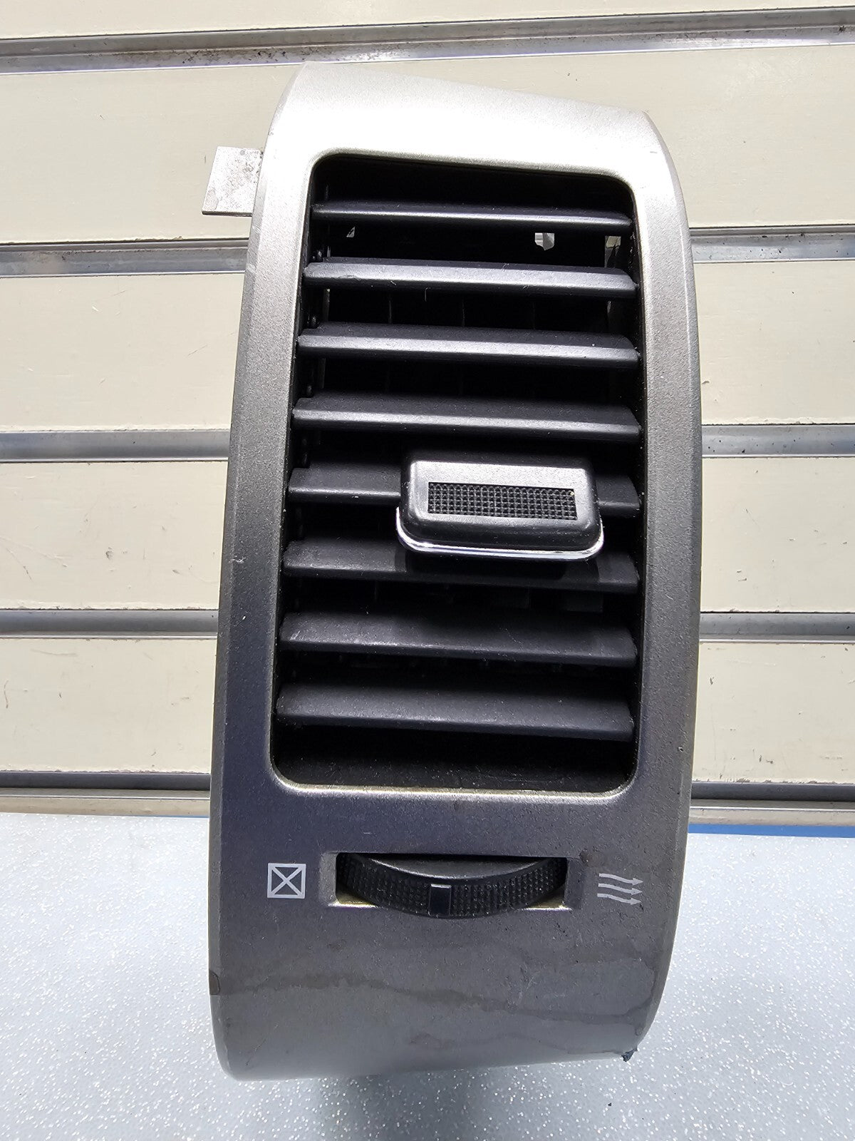 🔥04-09 PRIUS Dash Left Driver A/C Vent Heater Filter Temperature Climate Silver