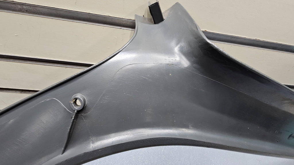 92-96 Ford F150 F250 BRONCO A Pillar Passenger RIGHT Roof Trim Molding GRAY p1