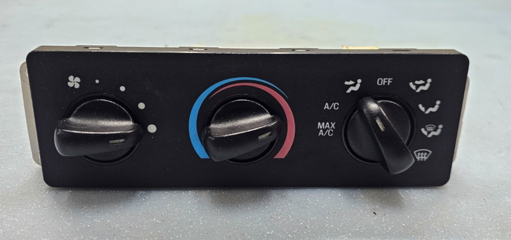 🔥95-04 RANGER EXPLORER DASH A/C HVAC HEATER CLIMATE CONTROL TEMPERATURE BLACK