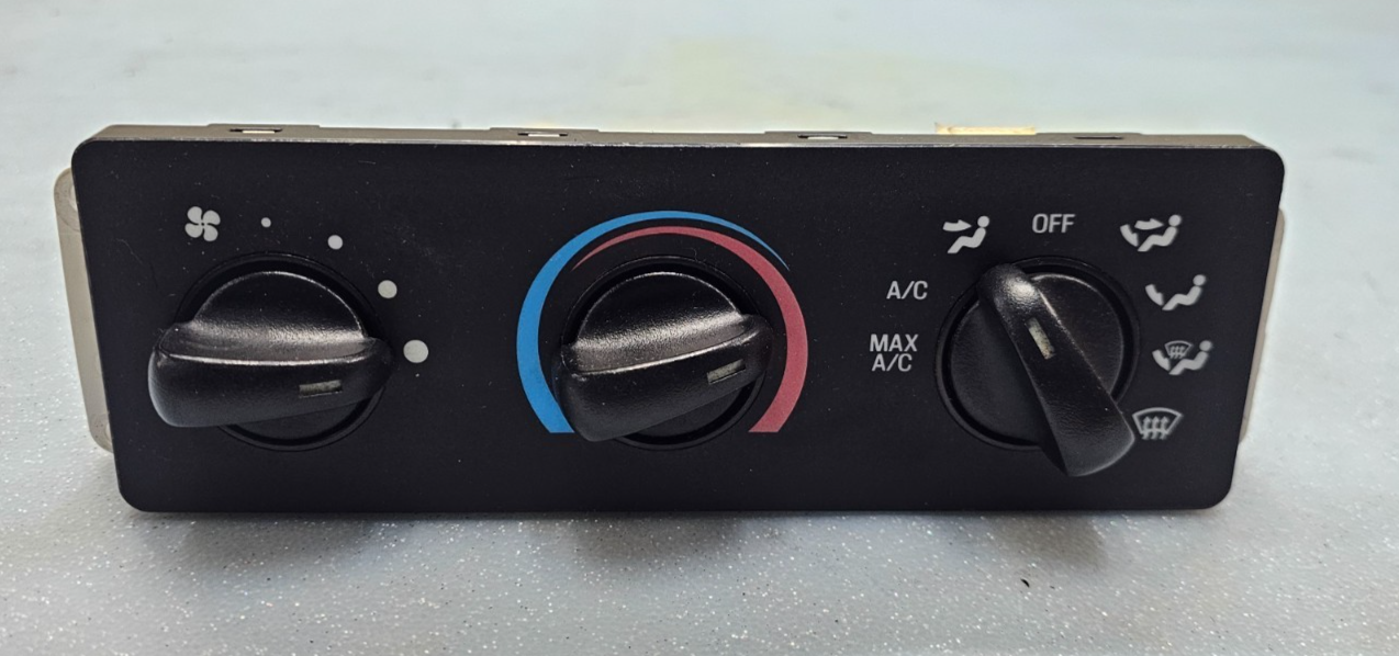 🔥95-04 RANGER EXPLORER DASH A/C HVAC HEATER CLIMATE CONTROL TEMPERATURE BLACK