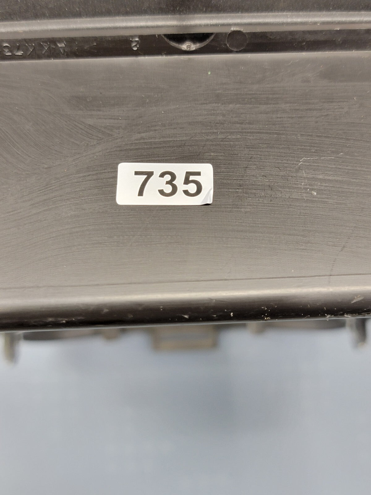 07-09 Equinox Center Dash Radio Climate Stereo Bezel Trim Panel SILVER/BLACK B43
