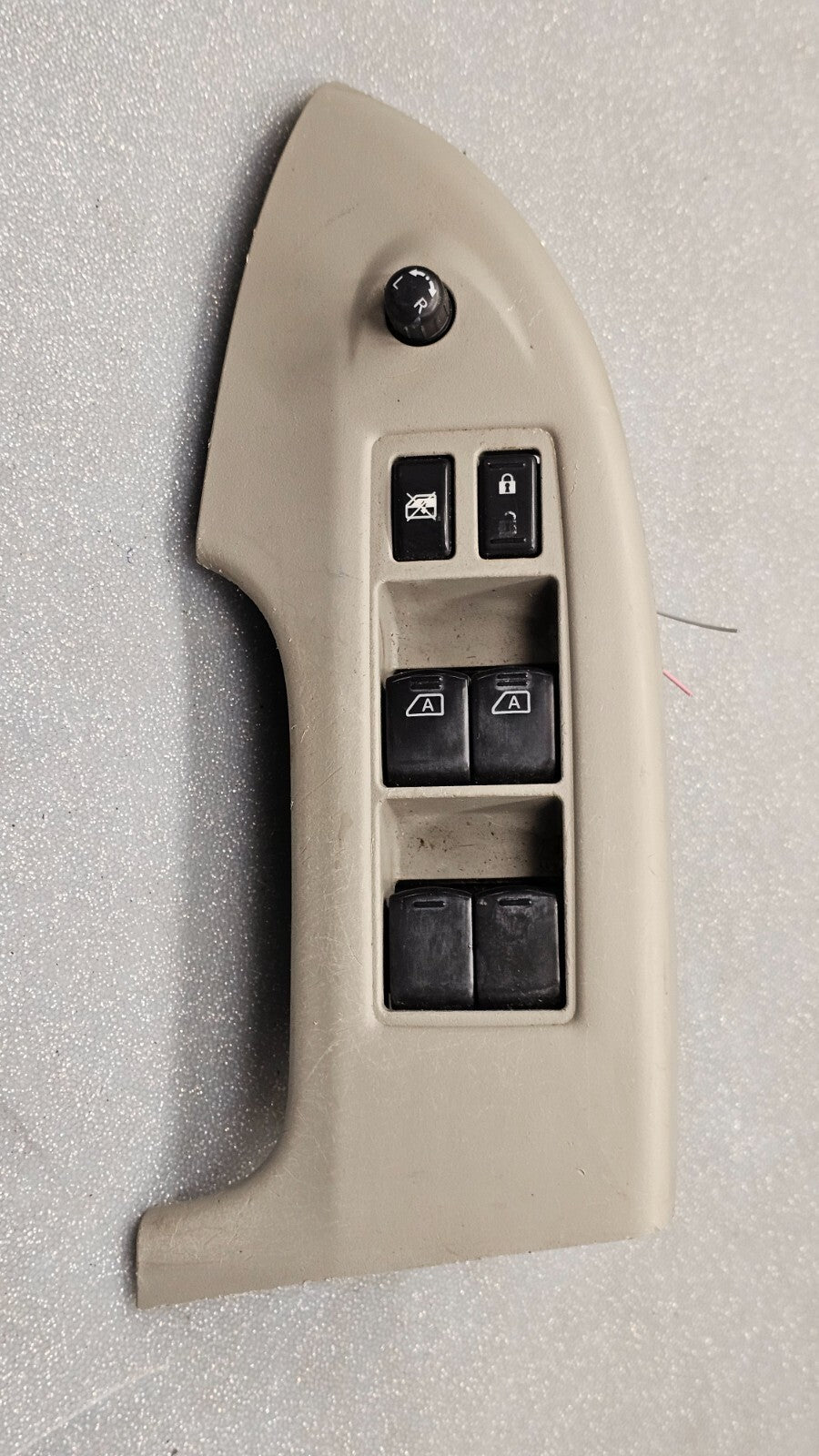 🔥11-17 QUEST FRONT LEFT DRIVER MASTER Window Door Switch Bezel  Panel Tan