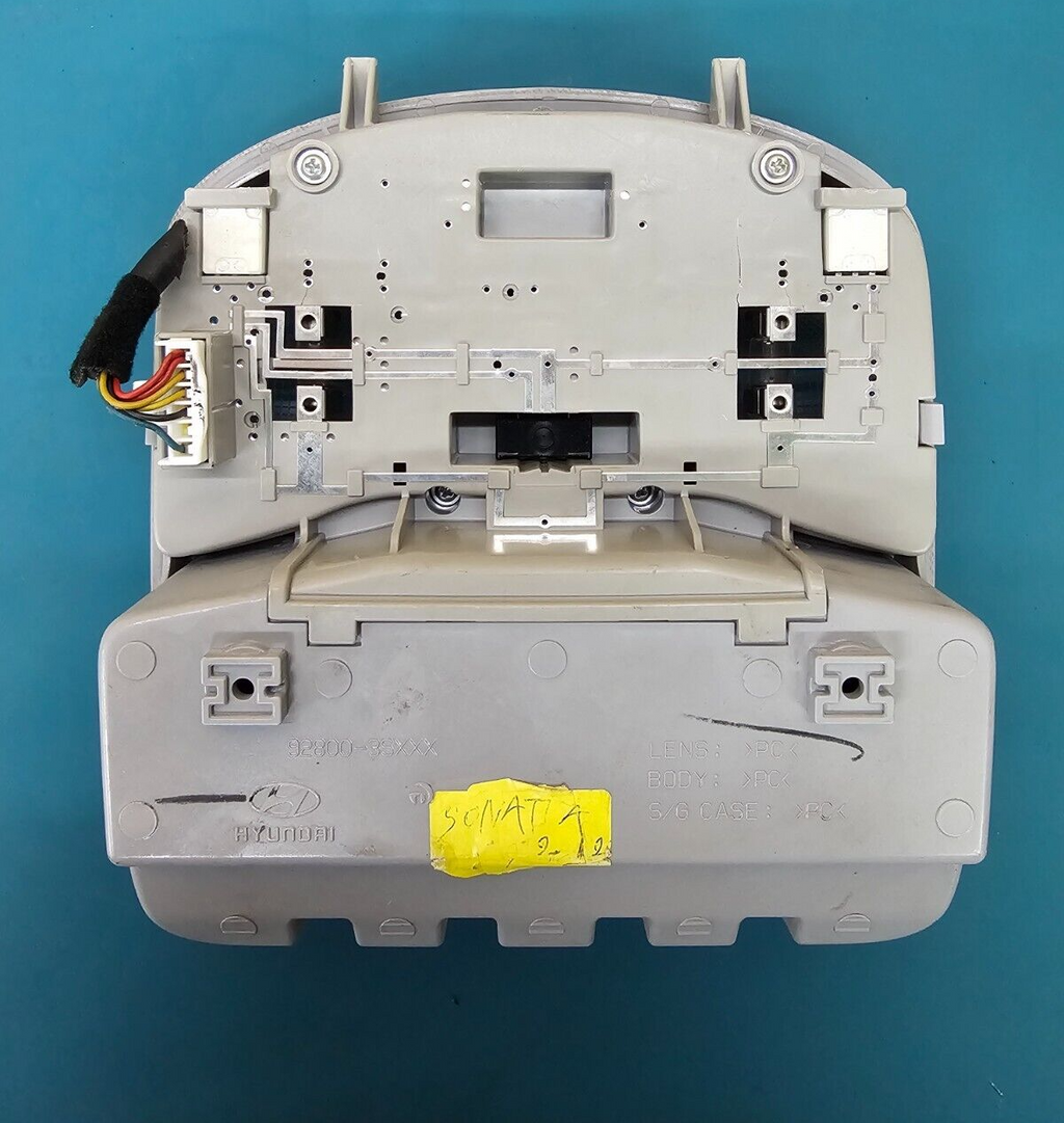 11-14 HYUNDAI SONATA OVERHEAD CONSOLE DOME LIGHT STORAGE SUNROOF STORAGE LT GRAY