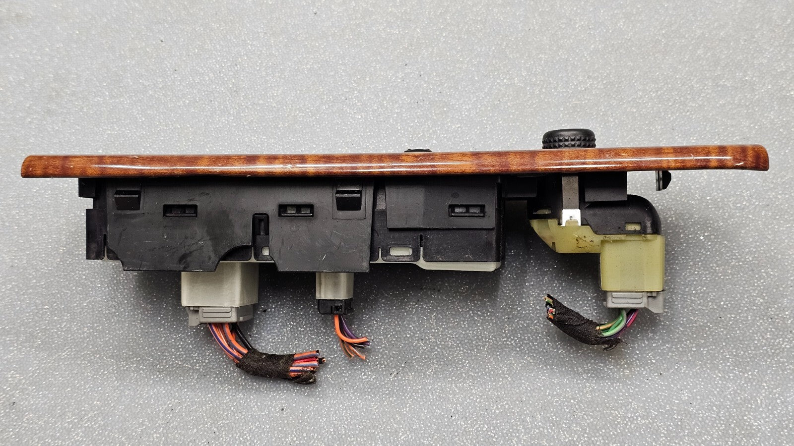 🔥05-10 Grand Cherokee Commander Left Diver Master Power Window Switch Wood