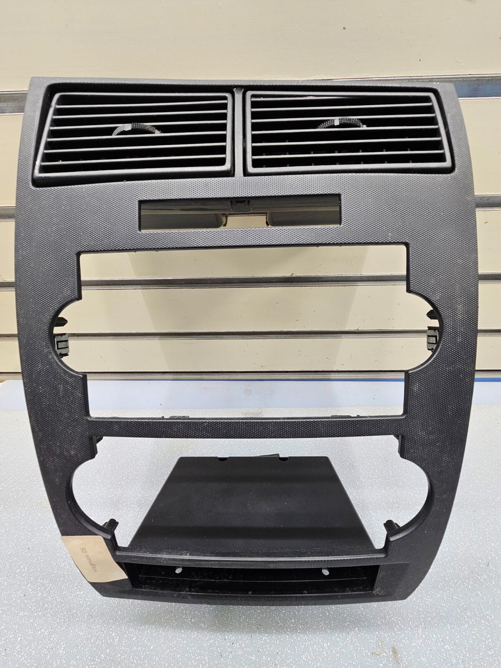 🔥05-07 DODGE CHARGER MAGNUM RADIO CLIMATE CONTROL DASH TRIM BEZEL OEM BLACK