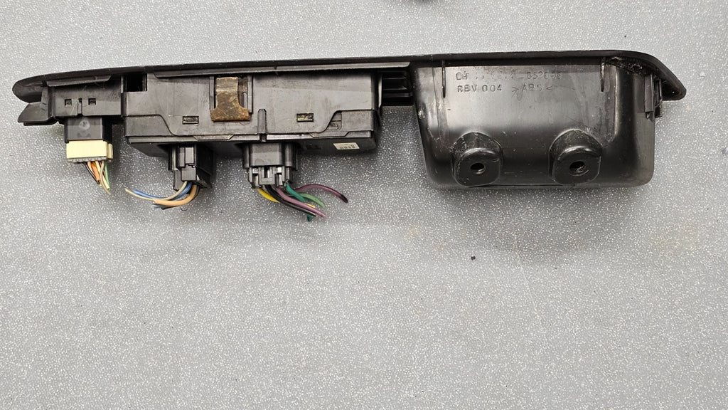 🔥09-16 CHEVY IMPALA LEFT DRIVER MASTER POWER DOOR WINDOW SWITCH BEZEL BLACK