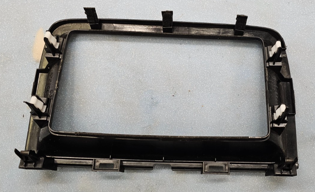 🔥13-17 MAZDA CX5 DASH RADIO DISPLAY AUDIO STEREO SURROUND TRIM PANEL BLACK OEM