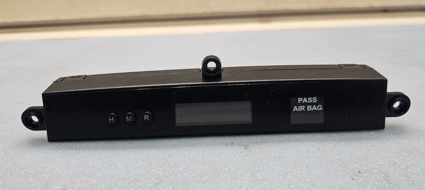 🔥09-12 Hyundai Santa Fe Dash Clock Display  Assembly Passenger Bag Black