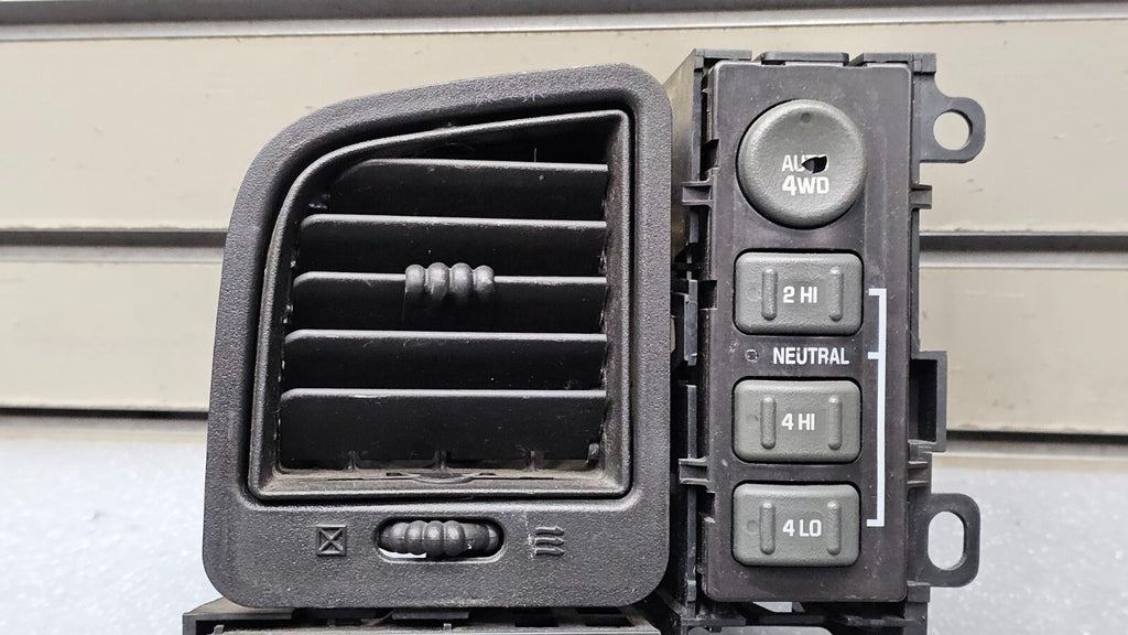 🔥99-06 Chevy Silverado Sierra Headlight Switch left Driver Air Vent Black HS19