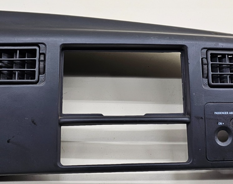🔥99-04 Ford F250 F350 Dash Instrument Cluster Speedometer Bezel Panel BLACK