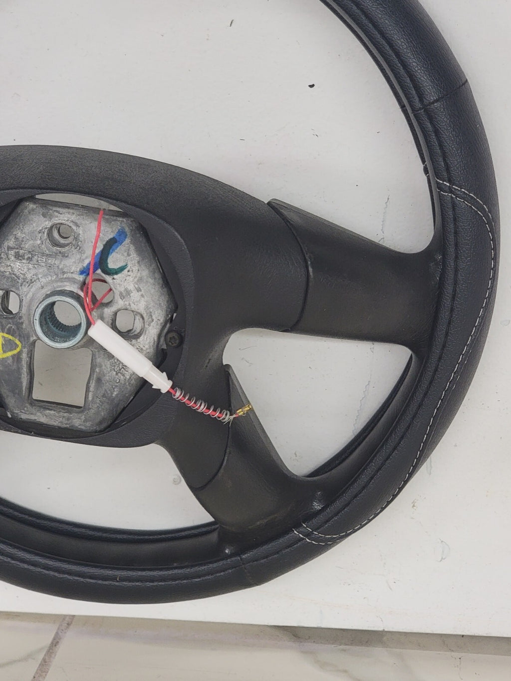 🔥03-06 SILVERADO SIERRA YUKON TAHOE SUBURBAN STEERING WHEEL LEATHER BLACK