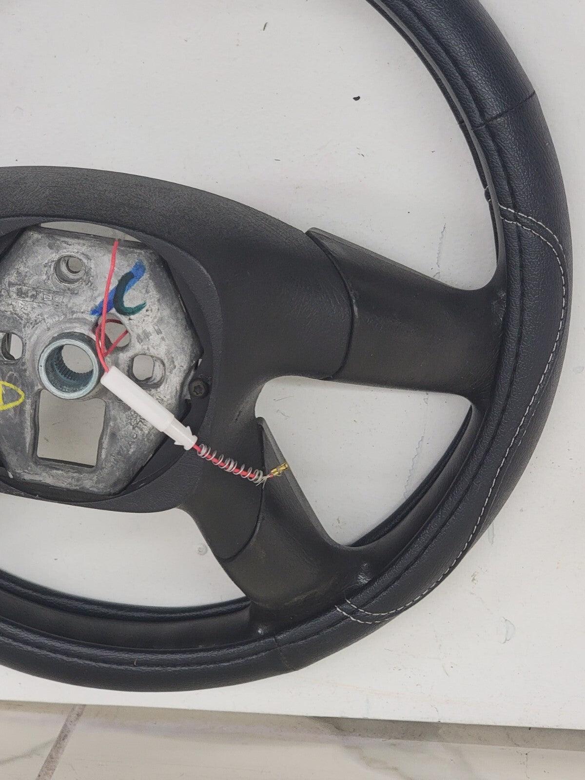 🔥03-06 SILVERADO SIERRA YUKON TAHOE SUBURBAN STEERING WHEEL LEATHER BLACK