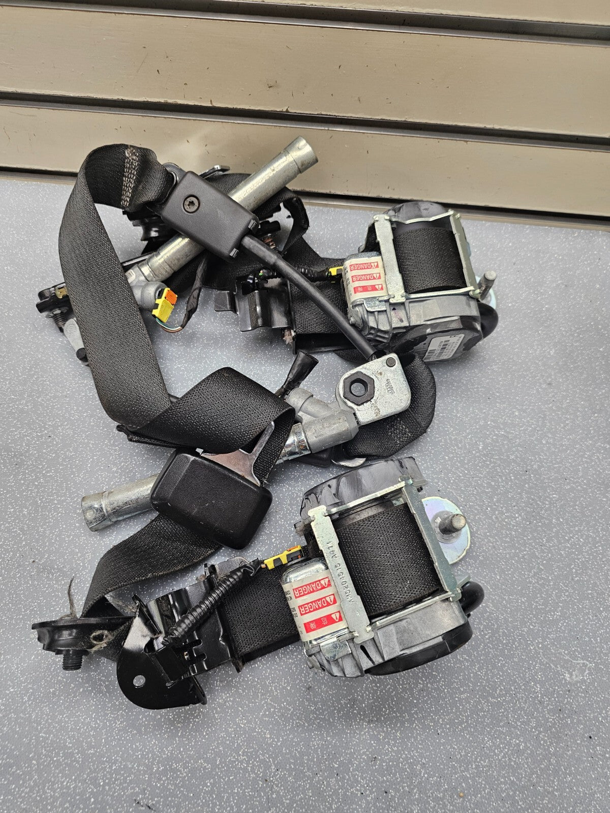 🔥10-17 EQUINOX /TERRAIN SEAT BELTS SEATBELT DRIVER PASSENGER FRONT BLACK OEM