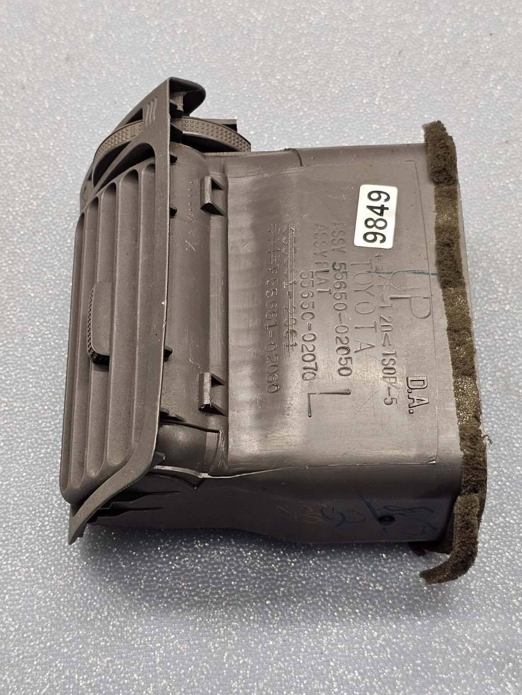 🔥03-08 COROLLA MATRIX DASH LH Left Driver AC Air Vent Heater Conditioning Tan