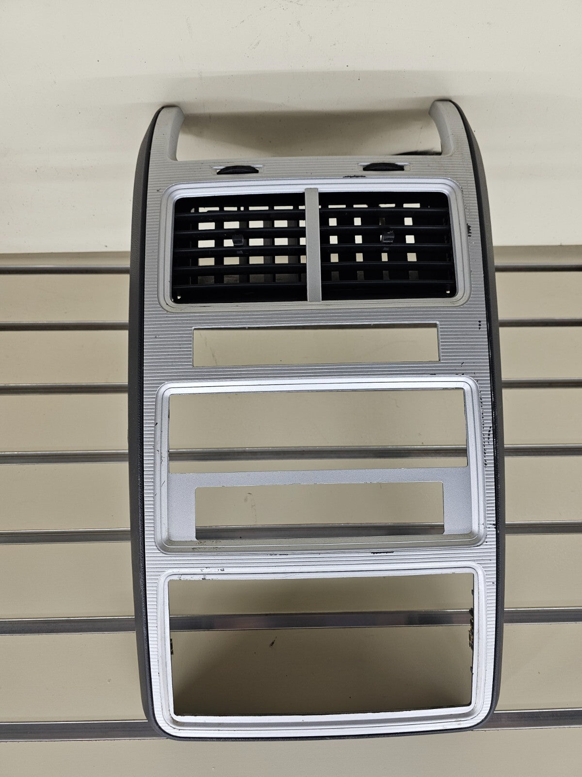 🔥09-10 DODGE JOURNEY Center DASH Radio Stereo TRIM BEZEL Climate Panel SILVER
