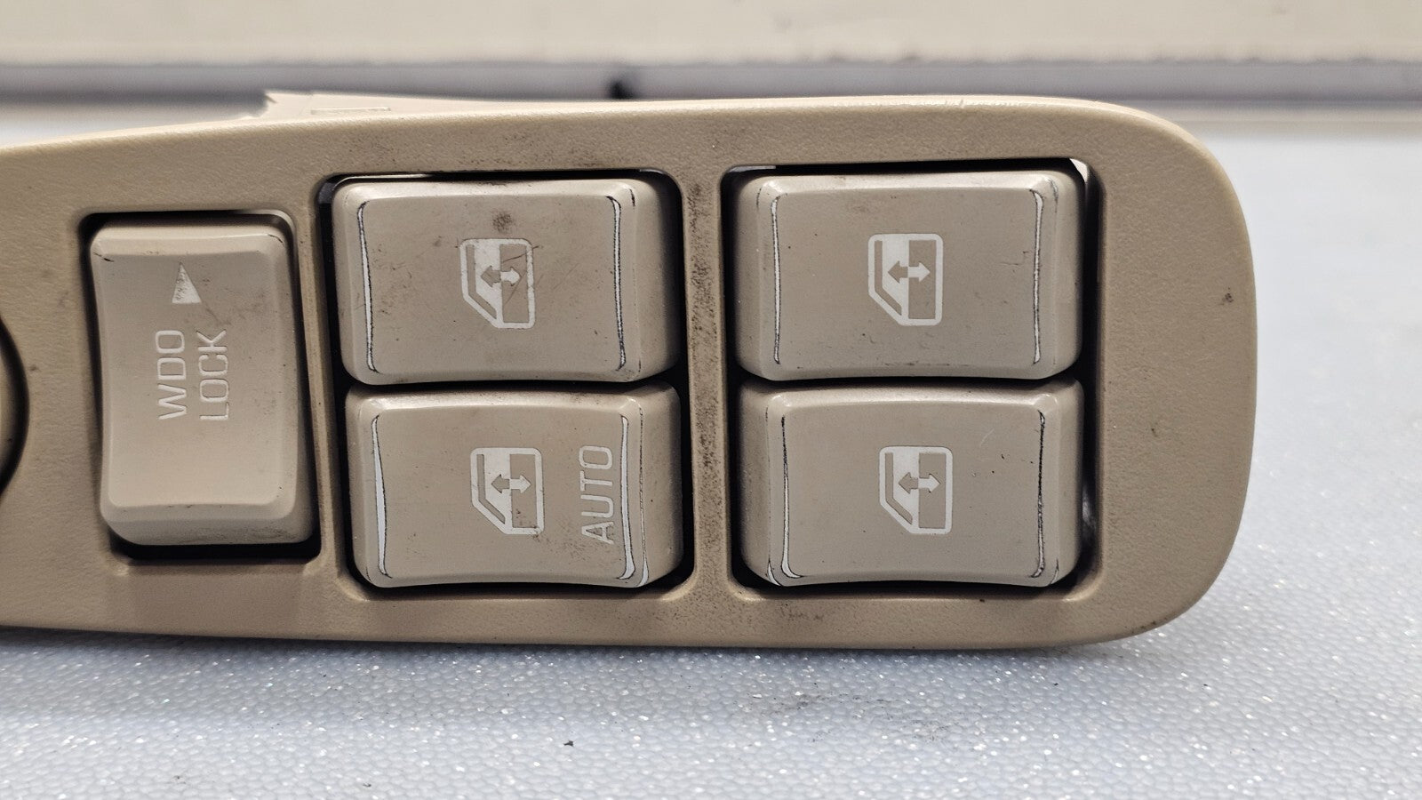 🔥02-07 Rendezvous Impala Left Driver Master Power Window Door Switch Lock Tan