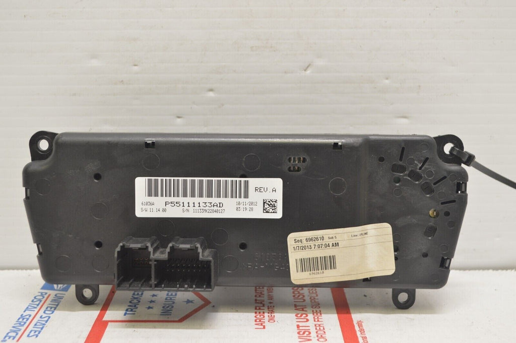 11 -17 Jeep Compass Climate Control Unit Heater Ac Temperature Hvac CF89#007/JC