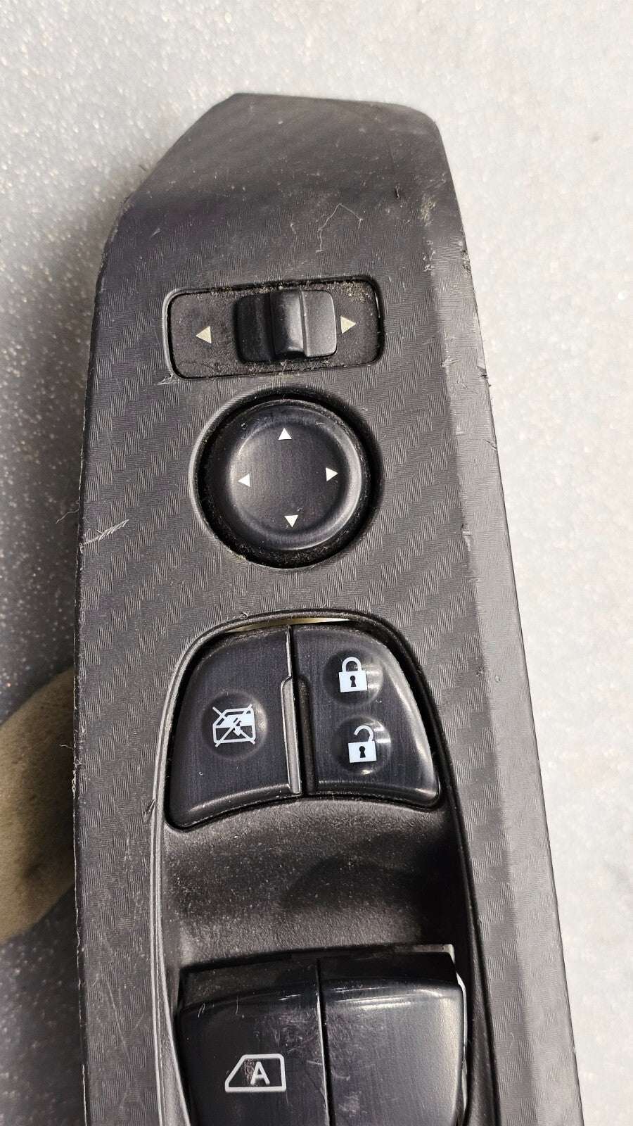 🔥18-24 Altima Sentra Versa Left Driver Master Power Window Door Switch Black