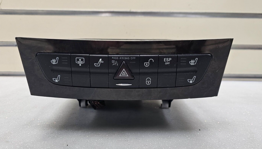 03-09 MERCEDES E CLS CLASS W211 W219 HAZARD DOOR LOCK HEATED SEAT CONTROL SWITCH
