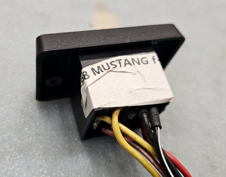 🔥1994-1998 FORD MUSTANG POWER SEAT SWITCH ASSEMBLY OEM BLACK