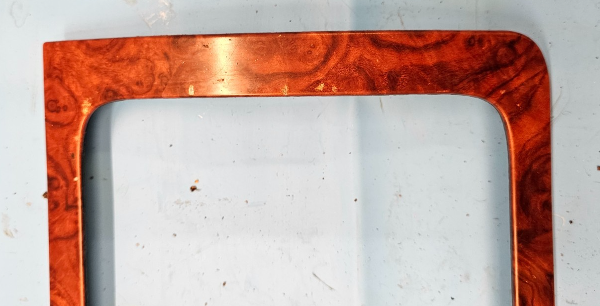 05-10 Grand Cherokee Commander Center Console Gear Shifter Indicator Bezel Wood