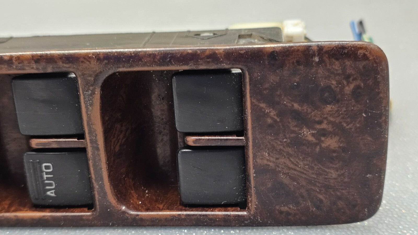 🔥95-99 Maxima Infiniti I30 Front Left Driver Master Power Window Switch Wood